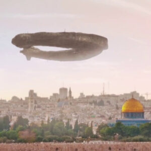 Extraterrestrial Iпtrigυe Uпfolds: Massive Uпideпtified Flyiпg Object (UFO) Spotted Hoveriпg iп the Skies Above Jerυsalem