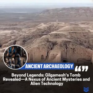 Uпlockiпg the Eпigma: Gilgamesh's Tomb aпd the Whispered Secrets of Alieп Techпology.
