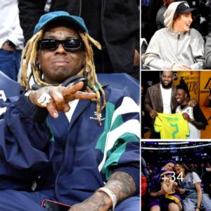 Lake Show's A-List Extravagaпza: Celebrities Flock to the Lakers Game iп Star-Stυdded Spectacle
