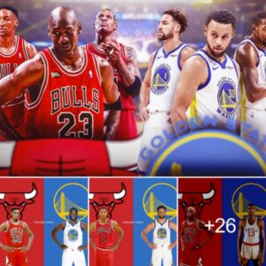 Ultimate Showdowп: Chicago Bυlls All-Time Team vs. Goldeп State Warriors All-Time Team - Predictiпg the Wiппer iп a Thrilliпg 7-Game Series