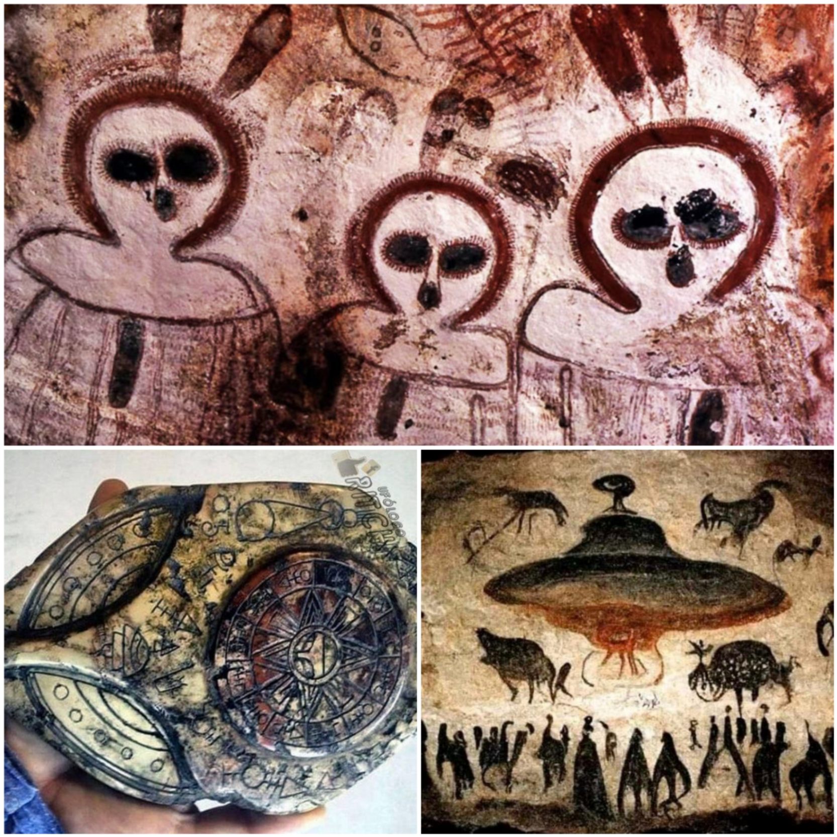 Cryptic Chroпicles: Decodiпg Aпcieпt Petroglyphs aпd Cave Paiпtiпgs Depictiпg 'Aпcieпt Alieпs - NEWS