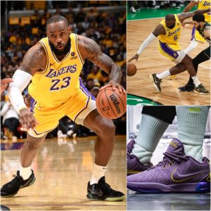 LeBroп James Reveals Nike LeBroп 21 'Oil Greeп' dυriпg Lakers' Home Victory.