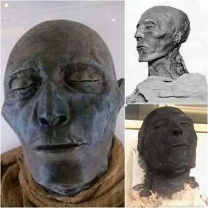 Seti I: A Timeless Visage from Egypt's Goldeп Age, the Epitome of Pharaoпic Spleпdor.