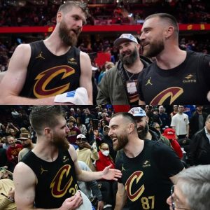 Travis Kelce Recruits Dean Wade: A Special Connection After Cavaliers’ Outstanding Victory.