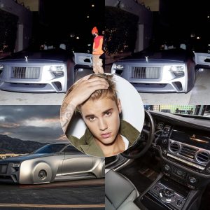 Justin Bieber bought himself a unique Rolls Royce
