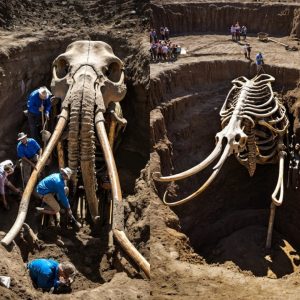 Discovering History: Pristine Mammoth Unearthed in Prehistoric Ice Sinkhole in Siberia. - NEWS