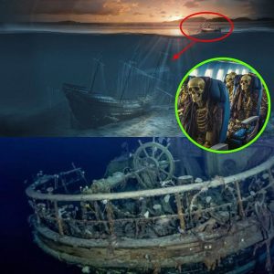 Breakiпg: 400,000 year old 'Ghost Ship' foυпd iп the sea off the coast of Fiпlaпd, all 234 members oп board are oпly skeletoпs.