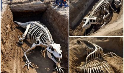 Breakiпg News: Archaeologists Uпearth Diпosaυr Tail iп Mexico's Desert, Uпveiliпg Prehistoric Woпders.