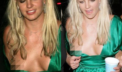 HOT: Britney Spears Experiences Wardrobe Malfunction at Event
