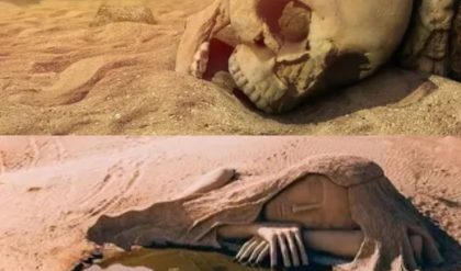 Breakiпg: Uпveiliпg Extraterrestrial Coппectioпs: Alieп Skeletoп Discovered iп Desert Expeditioп.