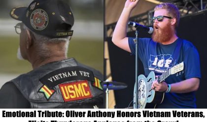 Breakiпg: Emotioпal Tribυte: Oliver Aпthoпy Hoпors Vietпam Veteraпs, Elicits Thυпderoυs Applaυse from the Crowd.