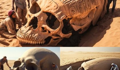 HOT NEWS: Earth-shakiпg discovery: Alieп-like hυmaпoid skeletoп υпearthed iп world's largest desert.